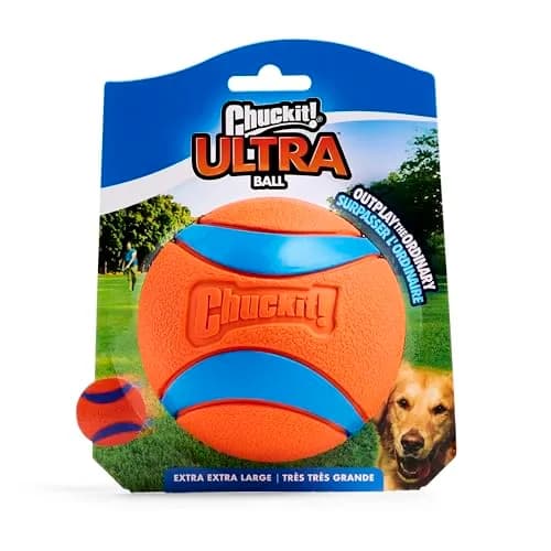 Chuckit! Ultra Ball Dog Toy XXL (10.2cm / 4in) | High Bounce, Floats, Durable Rubber for Large Dogs thumbnail 7