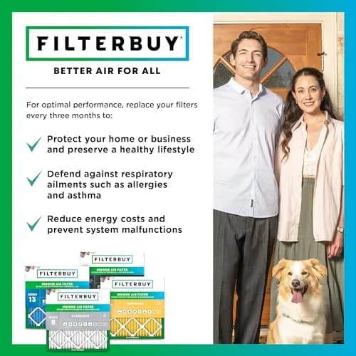 Filterbuy 20x30x2 MERV 13 Air Filter 4-Pack | Captures 98% Dust & Smoke thumbnail 7