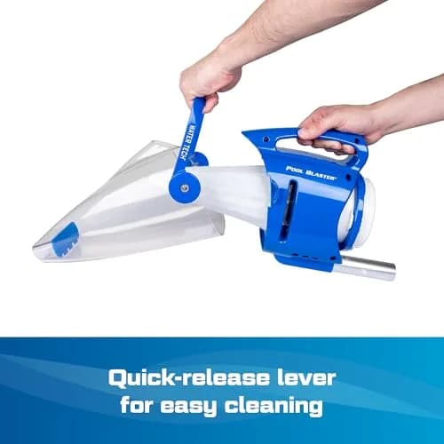 POOL BLASTER Centennial Cordless Pool Vacuum for Above Ground Pool w/Pole | Battery-Powered, Handheld, XL Debris Chamber thumbnail 8