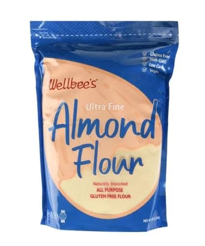 Wellbee's Almond Flour, Extra Fine, Gluten Free, Blanched, Low Carb, All Purpose, 5 lbs | Certified Kosher & Gluten Free thumbnail 1