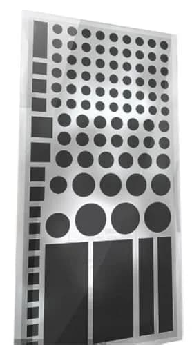 LIGHT DIMS Original Strength LED Light Dimming Shapes 50-80% Black (1 Sheet) thumbnail 1