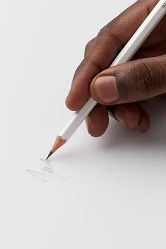 Blackwing Pearl Pencils, Balanced Japanese Graphite, White, 12 Count | Smooth Writing Instrument for Students & Professionals thumbnail 5