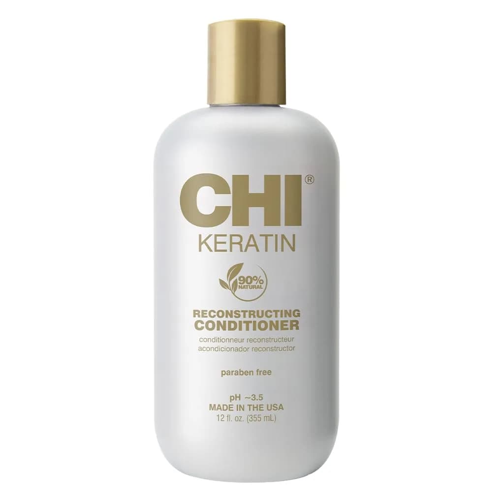 CHI Keratin Reconstructing Conditioner 12 Oz | Restores Moisture & Strengthens Hair