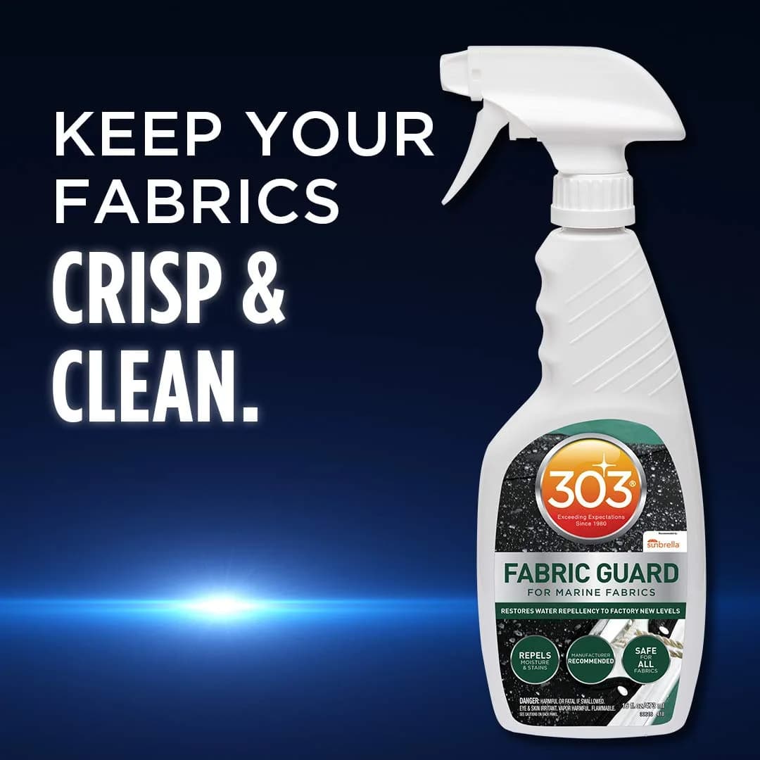 303 Marine Fabric Guard for Boat Covers & Canvas 16 Fl Oz (473ml) 6-Pack | Restores Water & Stain Repellency - view 3