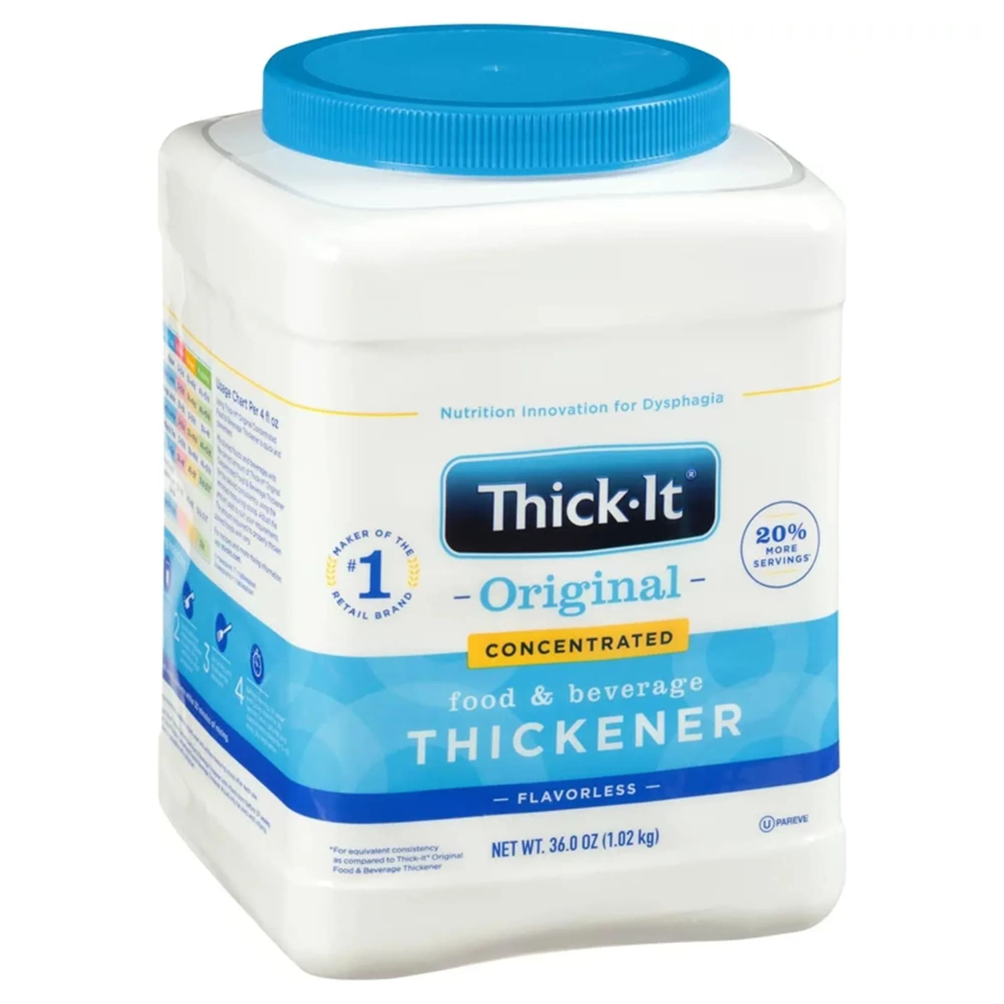 Thick-It Concentrated Food & Beverage Thickener 10 oz | Easy Dissolve, Safe for Dysphagia, Gluten-Free