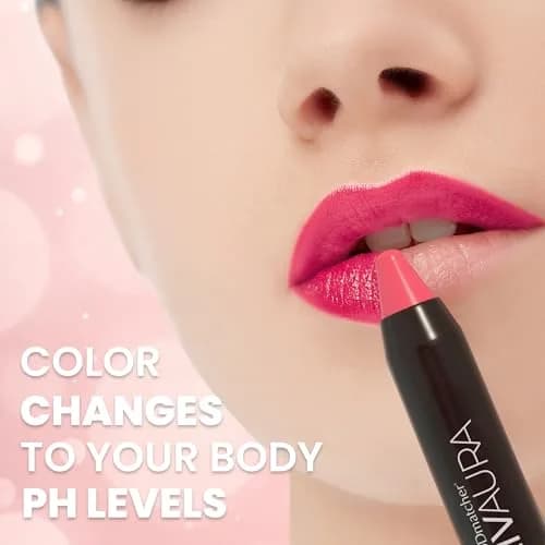 MOODmatcher LIVAURA Long Lasting Twist Stick Lipstick – Color Changing Moisturizing Cream Lipstick, Smudge Proof, Easy to Apply, Made in USA (Pink) thumbnail 2