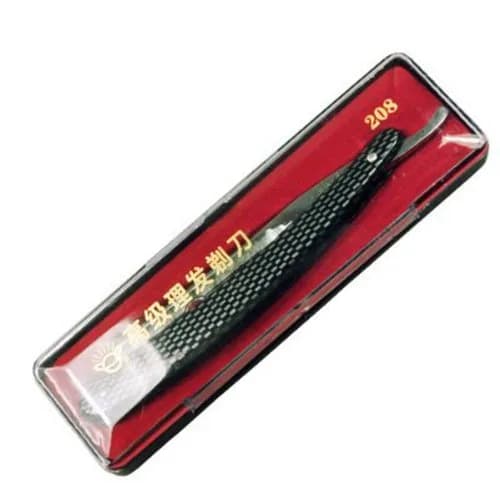 Gold Dollar Straight Razor 5/8 Blade with Faux Carbon Acrylic Handle | Classic Wet Shaving Tool thumbnail 6