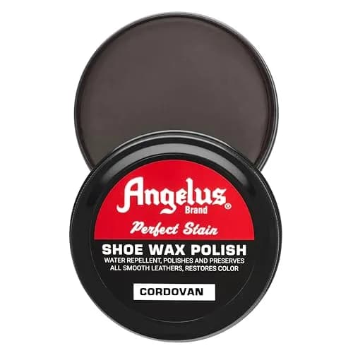 Angelus Shoe Wax Polish 3oz | Deep Leather Shine & Water-Repellent Protection thumbnail 1