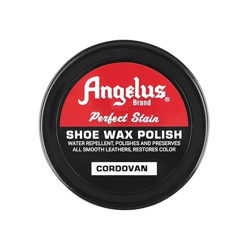 Angelus Shoe Wax Polish 3oz | Deep Leather Shine & Water-Repellent Protection thumbnail 3