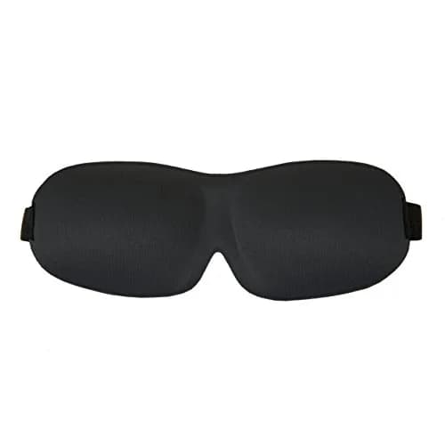 Travelon Sleep Mask with Domed Eye Cup Black | Deep REM Sleep Comfort (70-120 chars) thumbnail 1