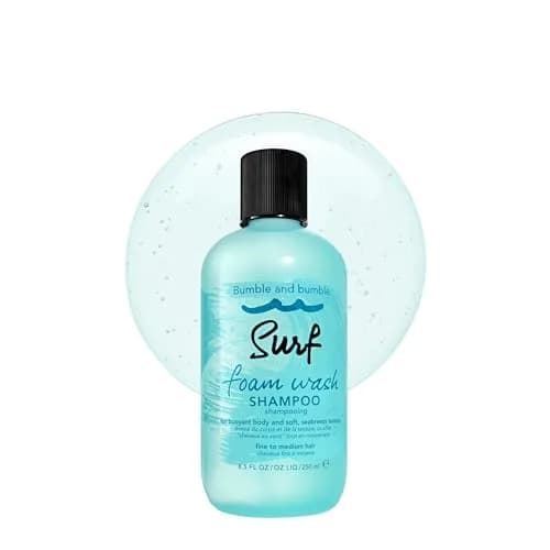 Bumble and bumble. Surf Foam Wash Texturizing Shampoo | Adds Lightweight Seabreezy Texture and Volume | For Fine to Medium Wavy, Straight, 8.5 Fl Oz thumbnail 1