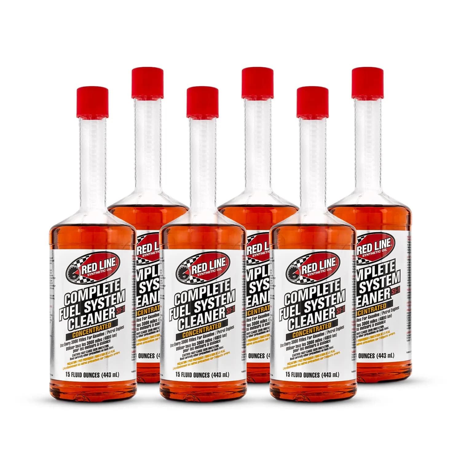 Red Line SI-1 Complete Fuel System Cleaner 15 Fl Oz (Pack of 6) | Cleans Injectors & Prevents Corrosion - main product image