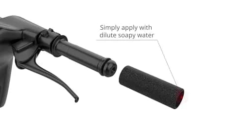 Grip Puppy Comfort Grips - Original Black 2-Pack | Motorcycle, Bike & Scooter Handlebar Grips thumbnail 4