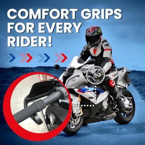 Grip Puppy Comfort Grips - Original Black 2-Pack | Motorcycle, Bike & Scooter Handlebar Grips thumbnail 5