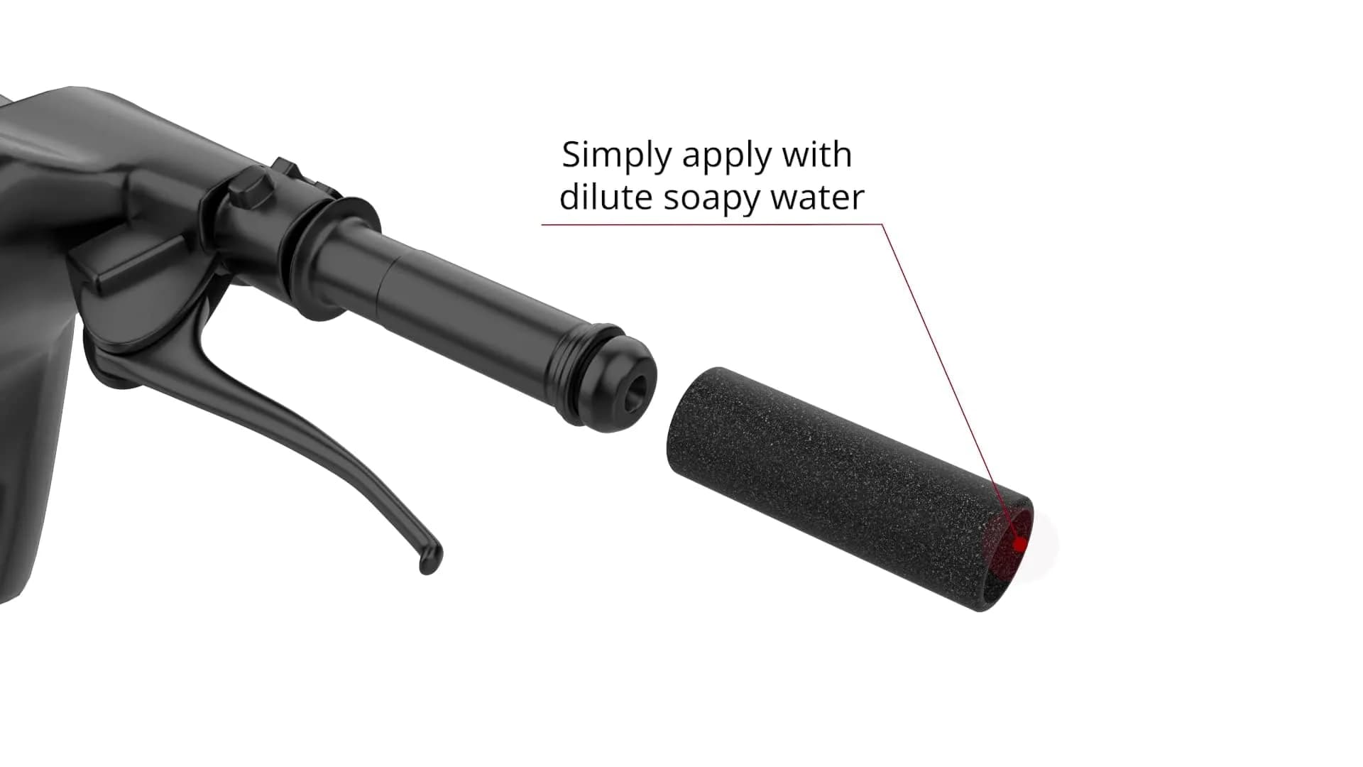 Grip Puppy Comfort Grips - Original Black 2-Pack | Motorcycle, Bike & Scooter Handlebar Grips - view 4