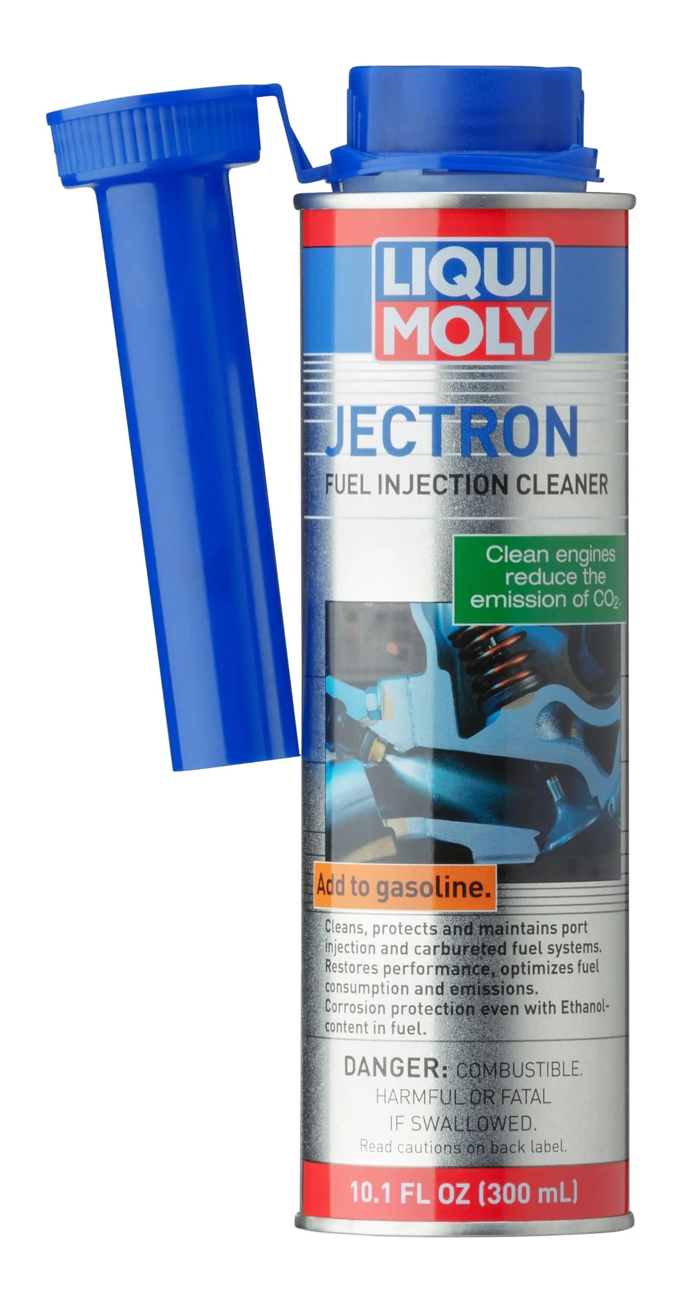 Liqui Moly Jectron Fuel Injection Cleaner 300ml (10.1 Fl Oz) | Restores Engine Performance — 10.1 Fl Oz
