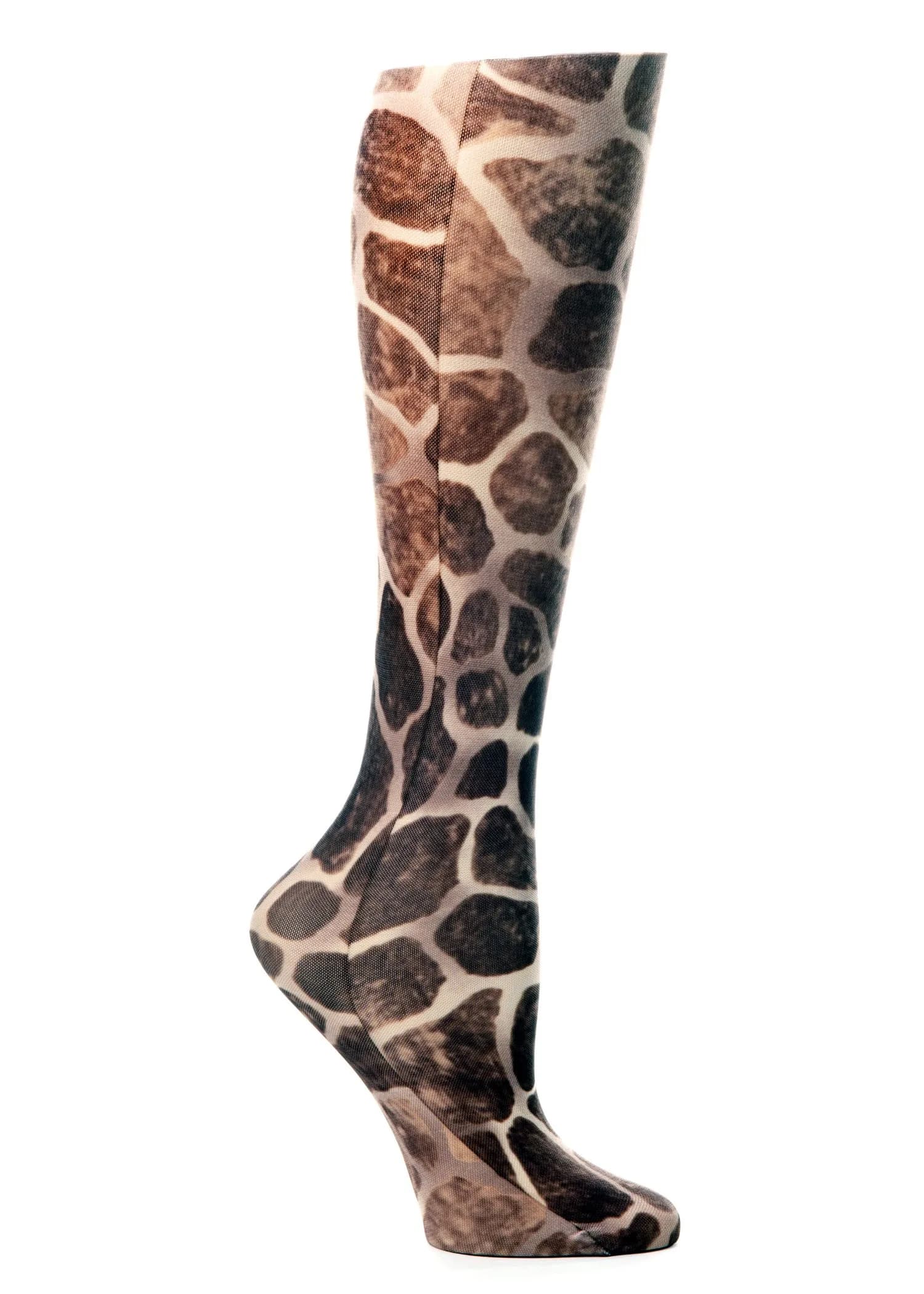 Celeste Stein Therapeutic Compression Socks New Giraffe 8-15 mmhg | Fashionable, Supportive & Made in USA — New Giraffe