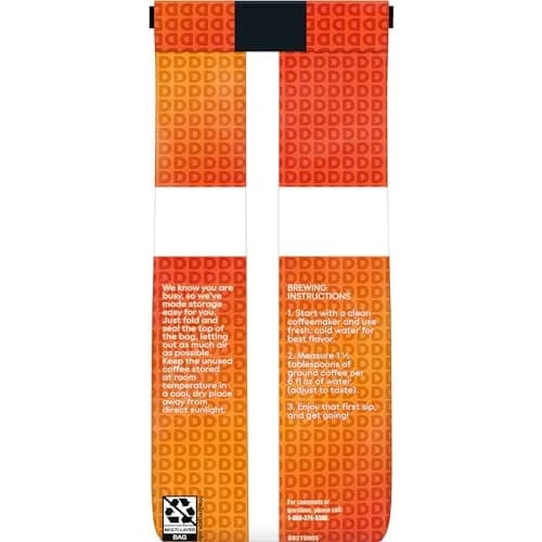 Dunkin' Donuts Midnight Dark Roast Ground Coffee 295ml (11 Oz) | Bold, Rich Flavor thumbnail 9