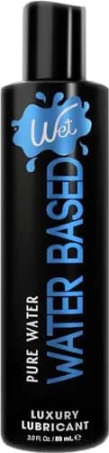 Wet Water-Based Lubricant 3 Fl Oz | Long-Lasting, pH-Balanced, Toy Safe thumbnail 1