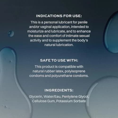 Wet Water-Based Lubricant 3 Fl Oz | Long-Lasting, pH-Balanced, Toy Safe thumbnail 3