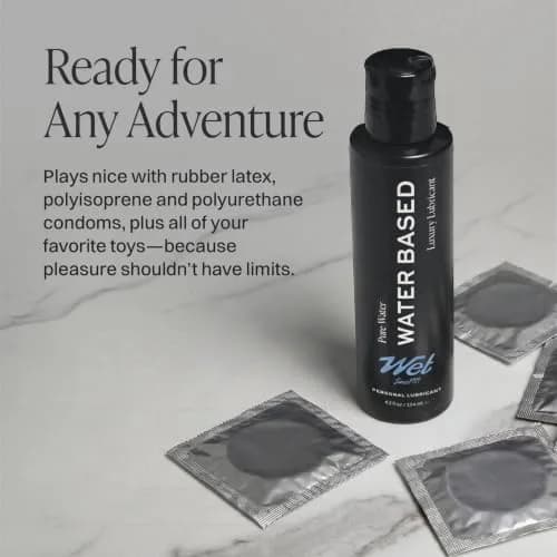 Wet Water-Based Lubricant 3 Fl Oz | Long-Lasting, pH-Balanced, Toy Safe thumbnail 4