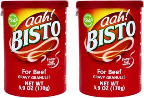 Bisto Beef Gravy Granules 5.9 Oz Pack of 2 | Rich Savory Mix for Home Cooking thumbnail 1