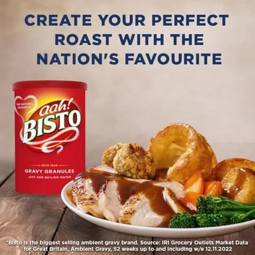 Bisto Beef Gravy Granules 5.9 Oz Pack of 2 | Rich Savory Mix for Home Cooking thumbnail 5