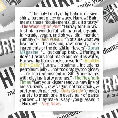 Hurraw! Licorice Lip Balm 4.8g | Organic, Vegan & Cruelty-Free thumbnail 9