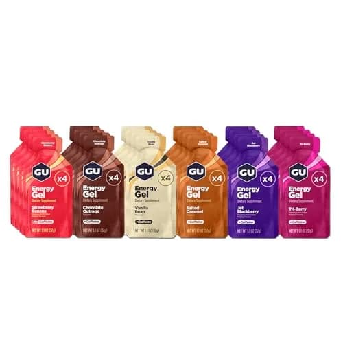 GU Energy Original Energy Gels Assorted Flavors 26.4ml (1.1 Fl Oz) | Dual Source Energy for Athletes thumbnail 1