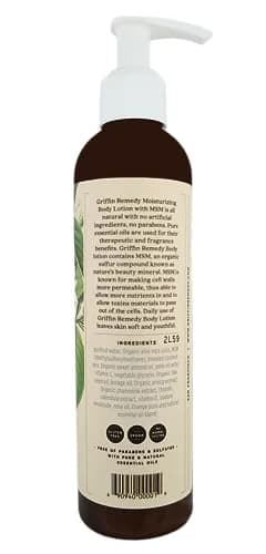 Griffin Remedy Orange Blossom Lotion-8oz | Deep Hydration & Toxin Removal for All Skin Types thumbnail 3