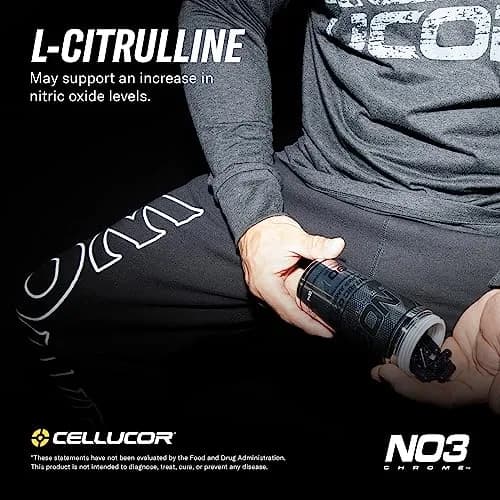 Cellucor NO3 Chrome Nitric Oxide Supplements with Arginine Nitrate for Muscle Pump & Blood Flow, 90 Capsules (30 Servings) thumbnail 5