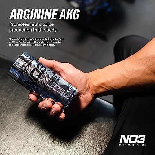 Cellucor NO3 Chrome Nitric Oxide Supplements with Arginine Nitrate for Muscle Pump & Blood Flow, 90 Capsules (30 Servings) thumbnail 6