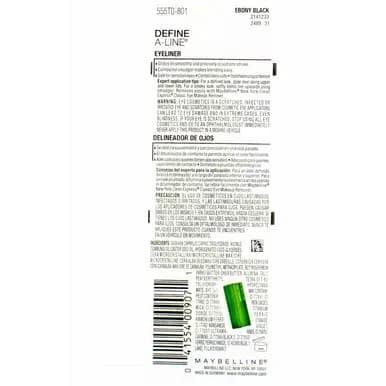 Maybelline Define-A-Line Eyeliner, Ebony Black | Precise, Smudge-Free, Effortless Application thumbnail 11
