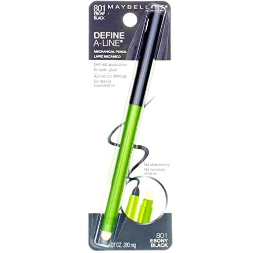 Maybelline Define-A-Line Eyeliner, Ebony Black | Precise, Smudge-Free, Effortless Application thumbnail 2