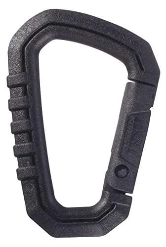 ASP Polymer Carabiner, Black | Lightweight, Rugged & Rustproof Support (70-120 chars) thumbnail 1