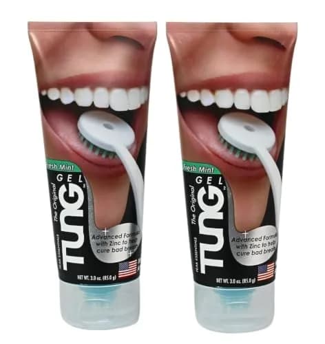 Peak Essentials The Original TUNG Gel Fresh Mint Tongue Cleaner Paste 17g (0.6 oz) | Dentist-Designed for Bad Breath Defense thumbnail 1
