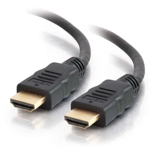 C2G HDMI Cable 4K 60Hz Ethernet 1.5M Black | High Speed HDMI with Ethernet (120 chars) thumbnail 1