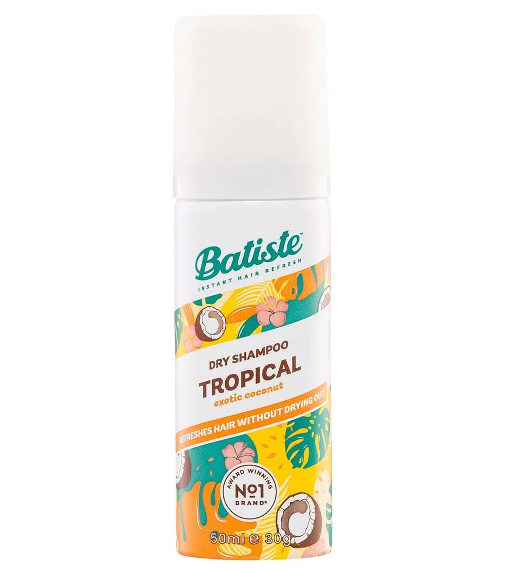 Batiste Tropical Dry Shampoo 50ml (1.6 Fl Oz) | Refreshes Hair Instantly - main product image