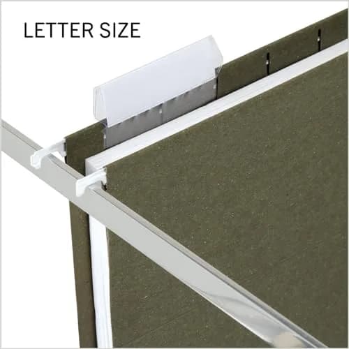 Pendaflex Hanging File Folders, 25 Pack, Green, Letter Size | Everyday Organization thumbnail 2