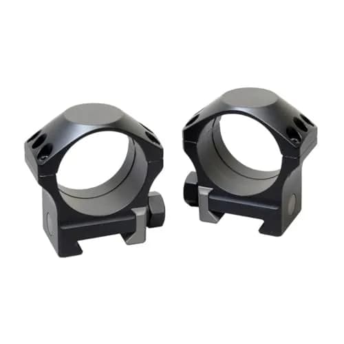 Nightforce X-Treme Duty Ultralite Scope Rings | 34mm, Titanium Crossbolts, 6-Screw, Black, 1.0" Medium thumbnail 1