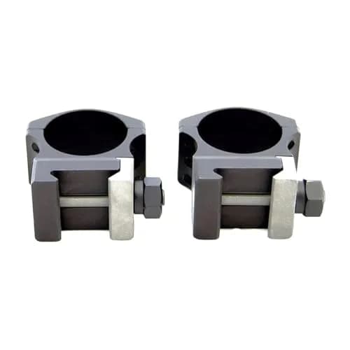 Nightforce X-Treme Duty Ultralite Scope Rings | 34mm, Titanium Crossbolts, 6-Screw, Black, 1.0" Medium thumbnail 2