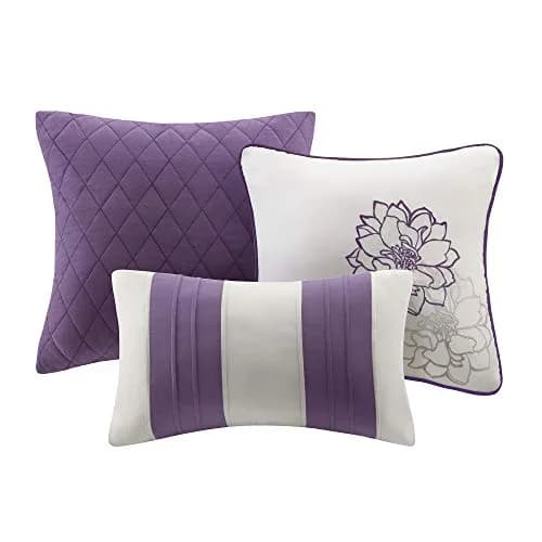 Madison Park Lola Sateen Cotton Comforter Set-Twin/Twin XL | Floral Medallion All Season Bedding thumbnail 4