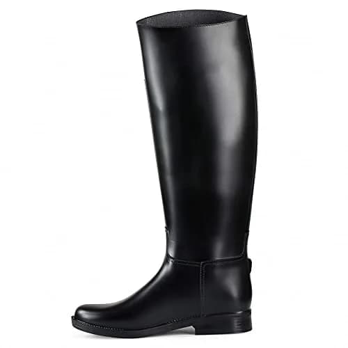 HORZE Chester Unisex Adult Tall Rubber Riding Boots | Durable, Water-Resistant, Impact-Absorbing (70-120 chars) thumbnail 1
