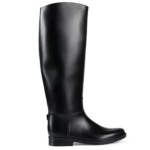HORZE Chester Unisex Adult Tall Rubber Riding Boots | Durable, Water-Resistant, Impact-Absorbing (70-120 chars) thumbnail 3