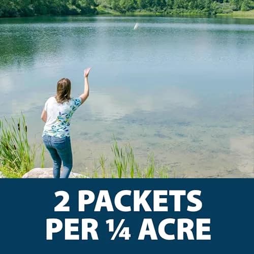 Airmax PondClear Beneficial Bacteria Packets 96 Count | 20 Years Industry Leading Water Clarifier thumbnail 5