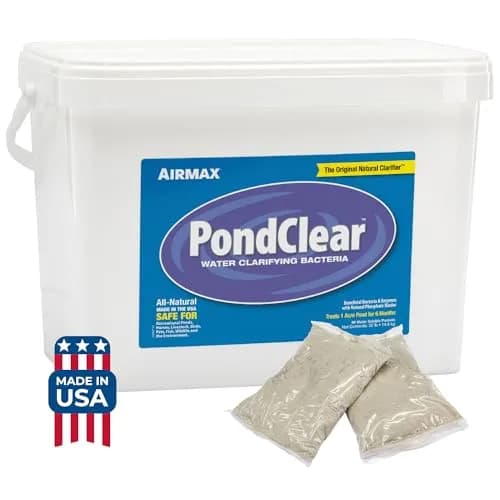 Airmax PondClear Beneficial Bacteria Packets 96 Count | 20 Years Industry Leading Water Clarifier thumbnail 1