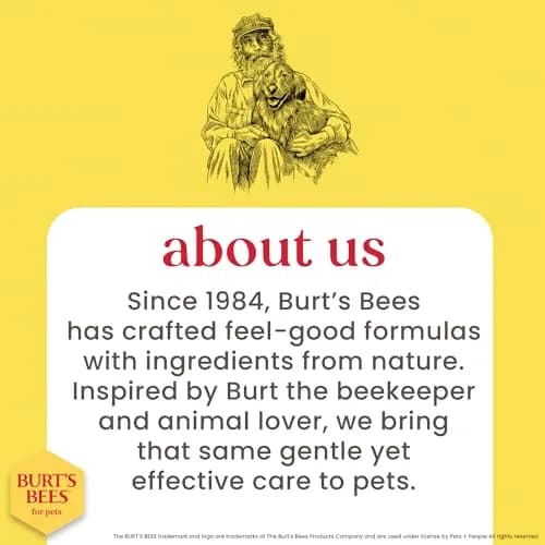 Burt's Bees for Pets Tearless Puppy Shampoo & Conditioner with Buttermilk, 473ml (16 Fl Oz) | Gentle 2-in-1 Formula for Sensitive Skin thumbnail 9