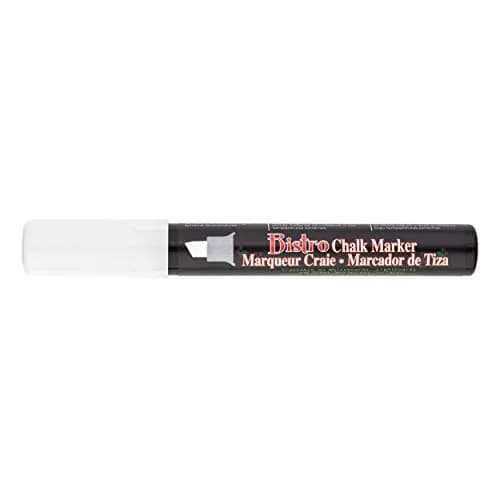 Marvy Uchida Bistro Chalk Marker Fine Point White (15ml / 0.5 Fl Oz) | Non-Toxic, Water-Based Ink thumbnail 4