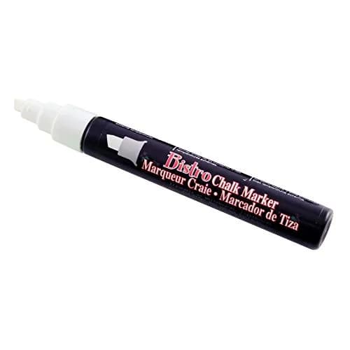 Marvy Uchida Bistro Chalk Marker Fine Point White (15ml / 0.5 Fl Oz) | Non-Toxic, Water-Based Ink thumbnail 3