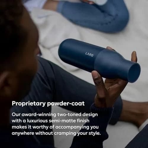 LARQ Twist Top Insulated Stainless Steel Water Bottle 500ml (17 fl oz) | Keeps Cold 24 Hrs, Hot 12 Hrs thumbnail 5